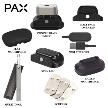 PAX ACCESSORIES & REPLACEMENT PARTS