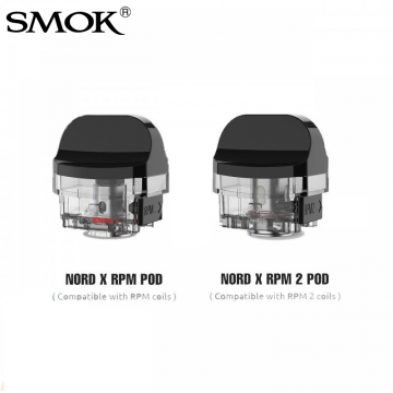 SMOK NORD X EMPTY PODS 3ct/PK