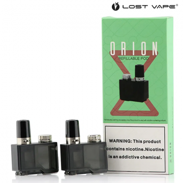 LOST VAPE ORION DNA GO 2ml REFILLABLE REPLACEMENT PODS 2ct/pk