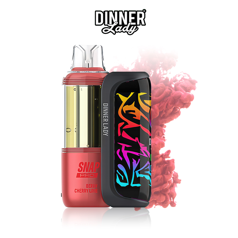 DINNER LADY SNAP PRO 35000 PUFFS DISPOSABLE VAPE KIT 5CT/DISPLAY
