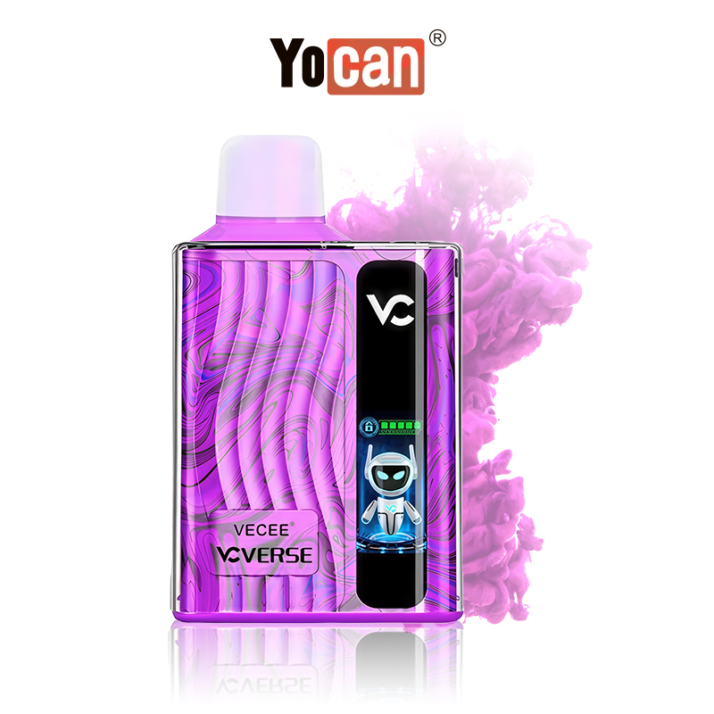 YOCAN VECEE 8000 PUFFS DISPOSABLE VAPE 5CT/DISPLAY(CL-$42.50)