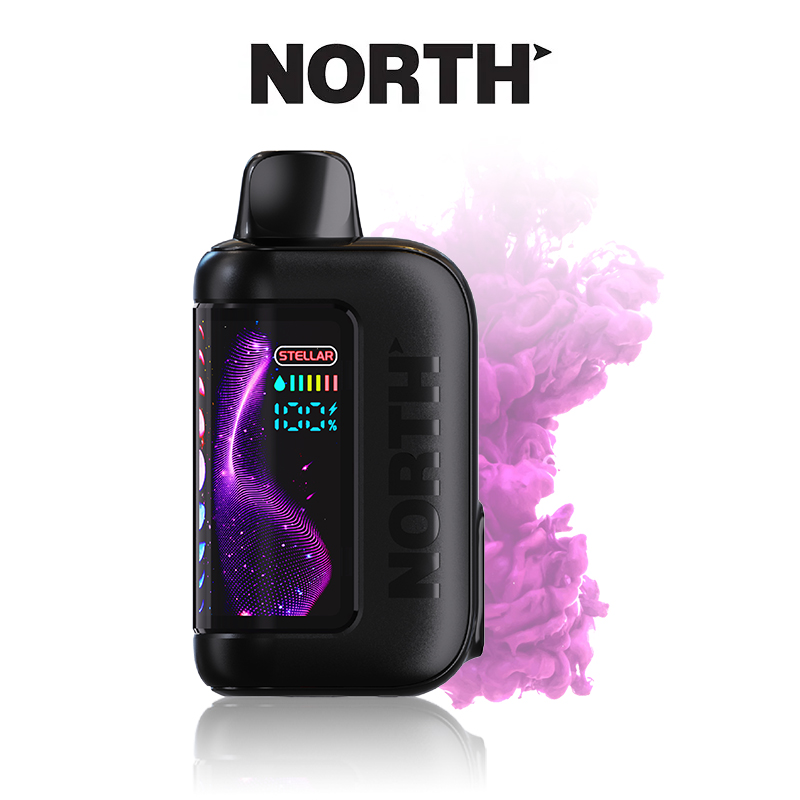 NORTH STELLAR DARK MOON EDITION 40000 PUFFS DISPOSABLE VAPE 5CT/DISPLAY