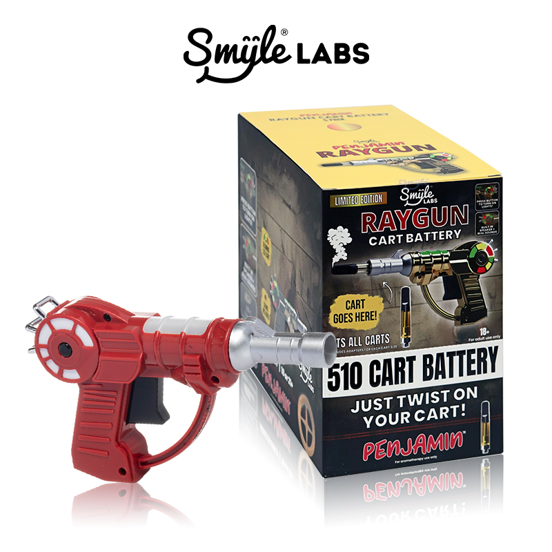SMYLE LABS PENJAMIN RAYGUN VAPE BATTERY 5CT/DISPLAY