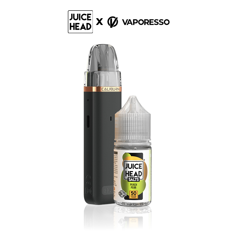 JUICE HEAD X VAPORESSO XROS 4 MINI POD SYSTEM KIT & 50mg/30mL E-LIQUID