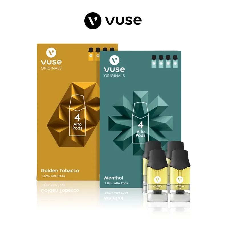 VUSE 5% SALT NICOTINE ALTO 1.8ML REFILLED PODS 4CT/5PK