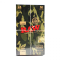 RAW CLASSIC 1¼ ROLLING PAPERS 50CT/24PK  ( CAMO LIMTED EDITION )