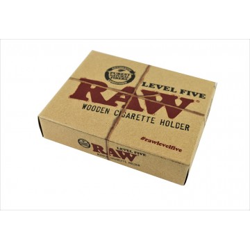 RAW WOODEN LEVEL FIVE HOLDER