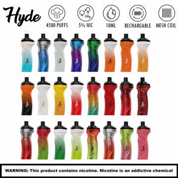 HYDE MAG 4500 PUFFS DISPOSABLE VAPE 10CT/DISPLAY