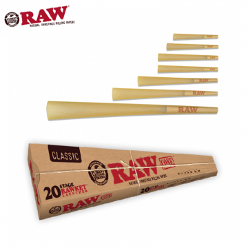 RAW CLASSIC CONE 20 STAGE RAWKET LAUNCHER PACK